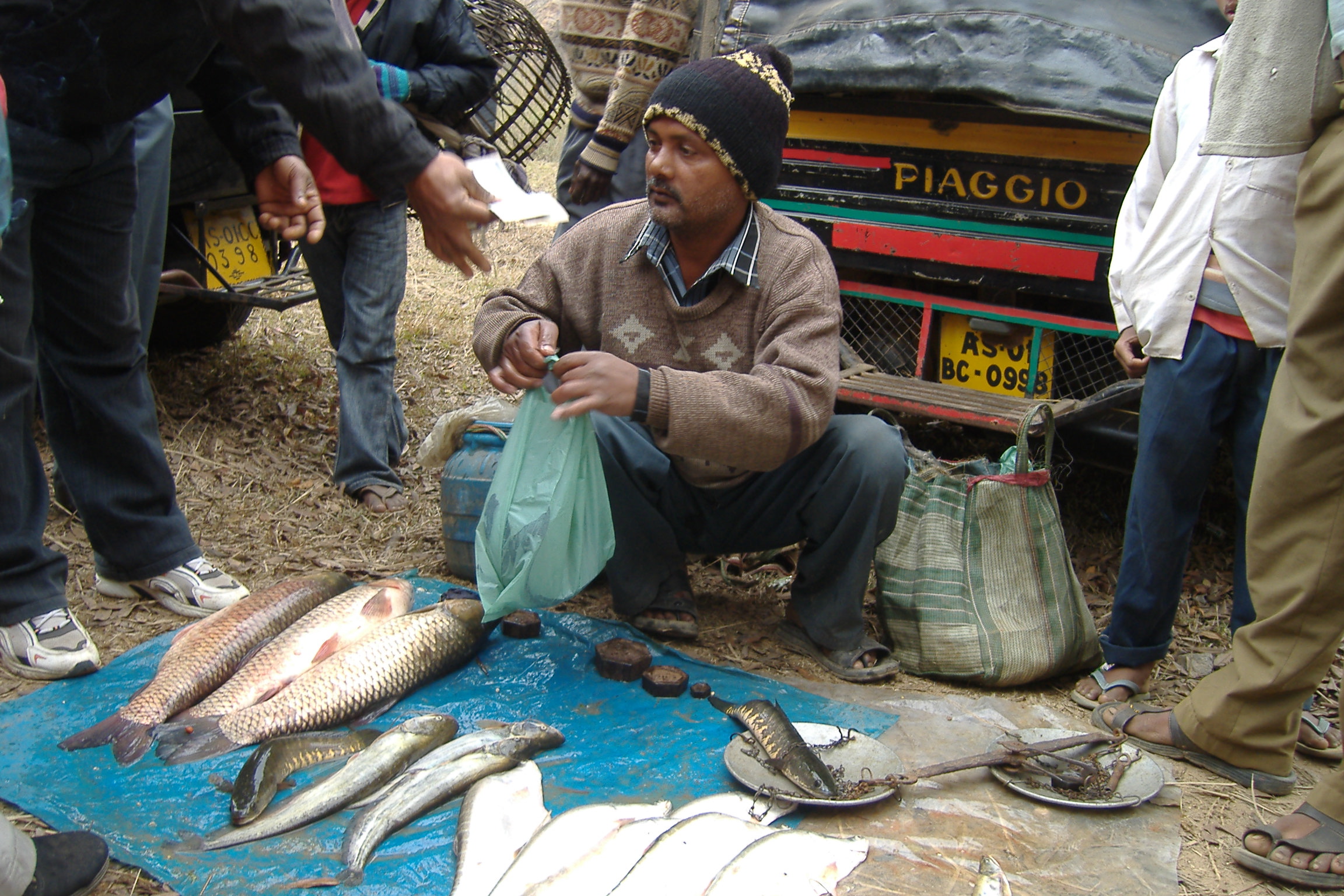 Fishermen in Northern India